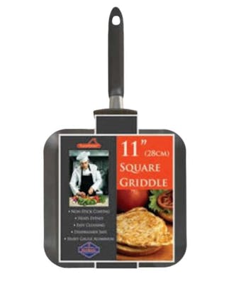 Square Non-Stick Griddle Pans - 11"x11"