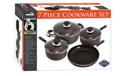 Non-Stick Cookware Sets - 7 Pc