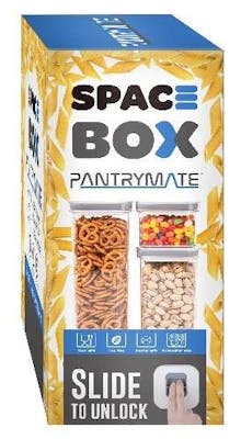 Space Box Storage Containers - 3 Pieces