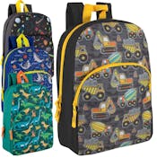 15" Character Backpacks - Assorted Prints