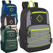 18.5" Bungee Backpacks - Assorted Colors