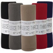 Fleece Blankets - 30" x 40", Assorted Colors