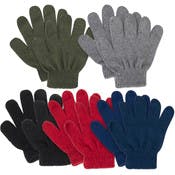 Kids' Winter Gloves - Assorted Colors, One Size