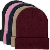 Adult Cuffed Beanies - Assorted, Cuffed