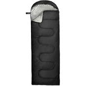 Deluxe Sleeping Bags - Black, 71" x 30"