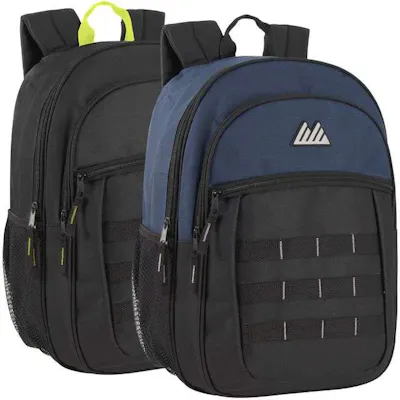 17" Deluxe Backpacks - Assorted