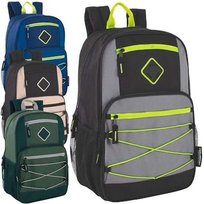 18.5" Bungee Backpacks - Assorted Colors