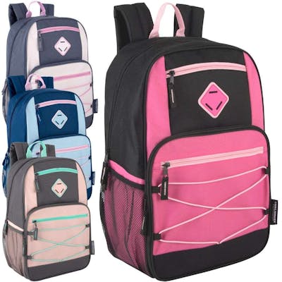 18.5" Bungee Backpacks - Assorted Colors
