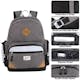 19" Duo Compartment Backpacks - Laptop Sleeve, 4 Colors (2 of 2)