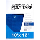 Blue Weatherproof Tarps - 10' x 12', Poly image number null