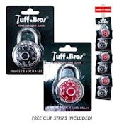 Combination Locks - Red and Black