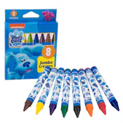 Blue's Clues Jumbo Crayons - 8 Count