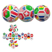 Soccer Ball World Flag Design - Size 5