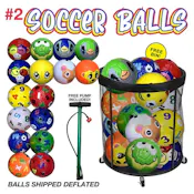 Kid's Soccer Balls, Size 2 - Assorted