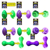 Light-Up Squeaky Dog Toys