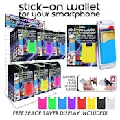 Stick On Phone Wallets - Assorted Colors