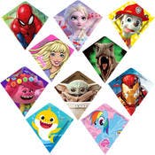 Licensed Character Kites - Animated Shows, 22"