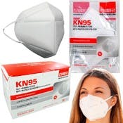 KN95 Face Masks - Individually Wrapped, White