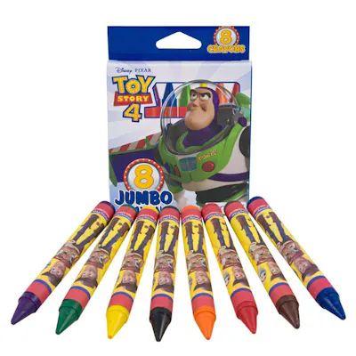 Toy Story Jumbo Crayons - 8 Count