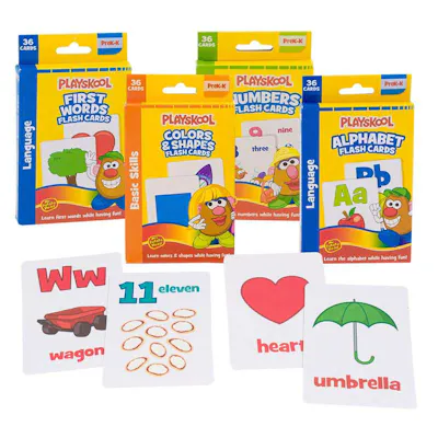 Mr. Potato Head Flash Cards - Assorted Themes