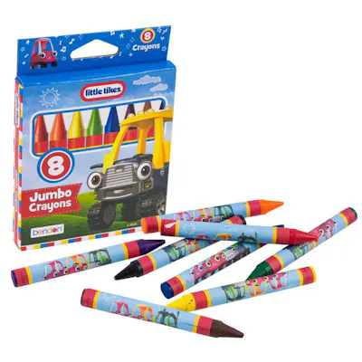 Little Tikes Jumbo Crayons - 8 Count