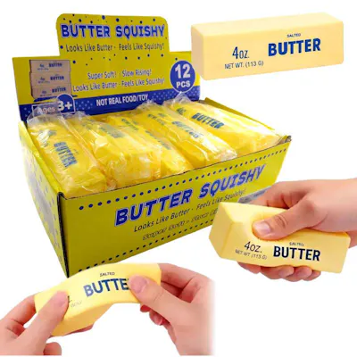 Butter Bar Squishy Toys - 5"