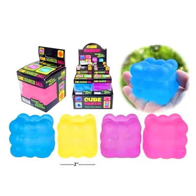 Squishy Cube Toys - 2"