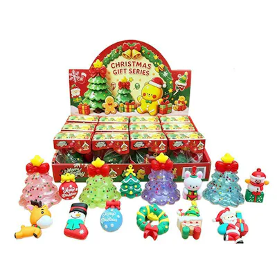 Christmas Ornament Squishy Toys, Assorted - 2 Pack