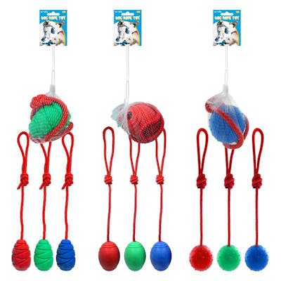 Rope Ball Toys, Assorted