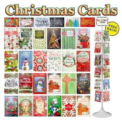 Christmas Card Display - 720 Pieces