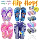 Adult & Children's Flip Flops - Assorted image number null