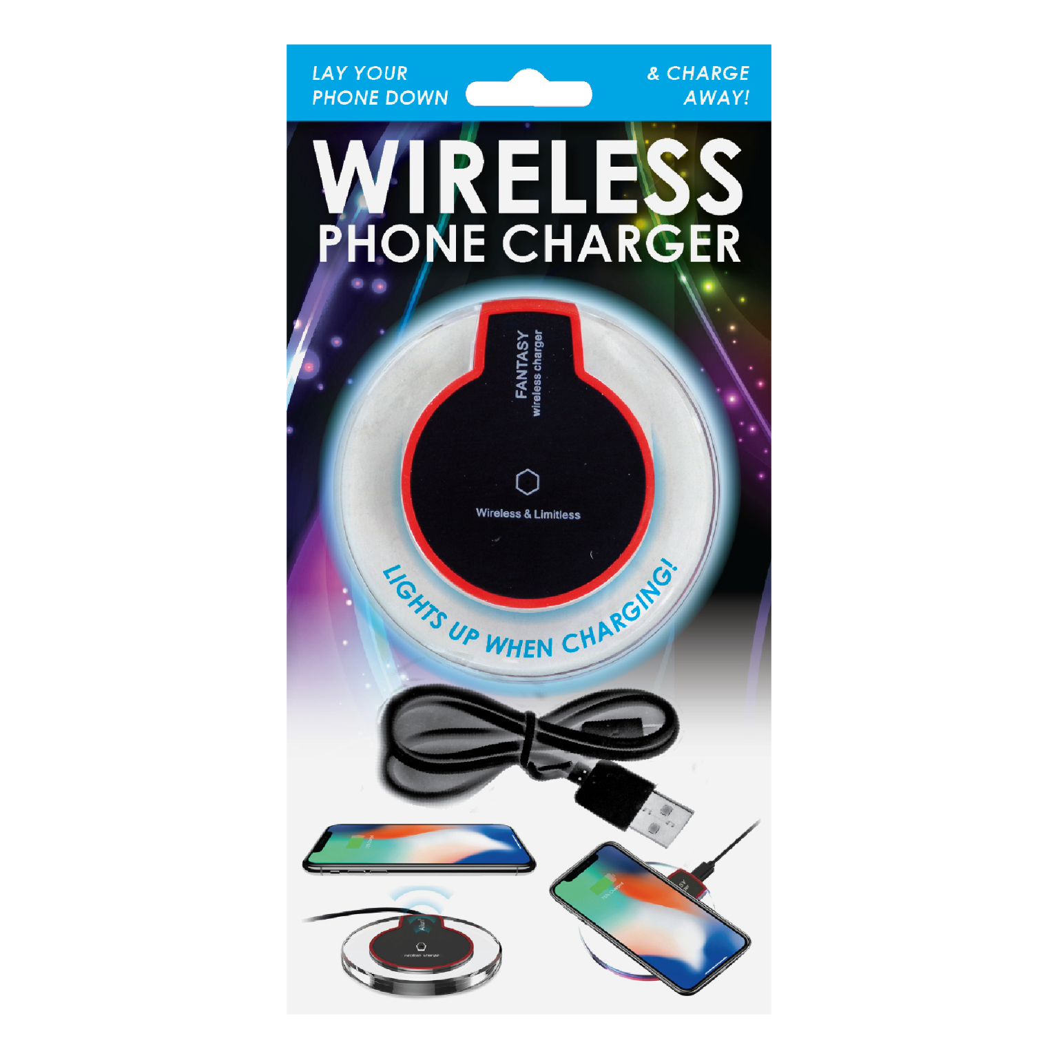 Wholesale 48 Piece Wireless Phone Chargers Display DollarDays