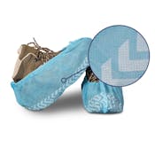 Shoe Covers, Non-Skid - Blue