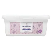 Baby Wipes in Plastic Tub, Unscented - 7" x 8"