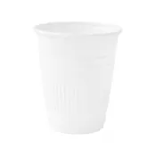 Plastic Cups, White - 5 oz