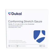 Conforming Stretch Sterile Gauze Roll - Rayon/Poly, 4" x 4.1 yds.