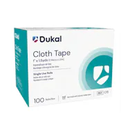 Non-Sterile Cloth Tape - 1" x 1.5 Yard, Short Roll