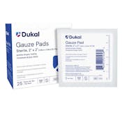 Sterile Gauze Pads - 25 Pack, 12-ply, 2" x 2"