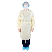 AAMI Level 1 Isolation Gown- Yellow