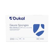 Gauze Sponges - 8-Ply, 200 Pack, 4" x 4"