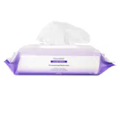 Pre-Moistened Washcloths, Scented, 100 per Pack - 8" x 10"