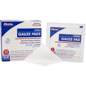 Sterile Gauze Pads - 3" x 3", 12-Ply, 25 Pack