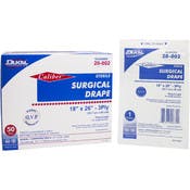 Dukal Caliber&trade; Surgical Drape, 18"x26", 3 ply, Sterile