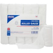 Non-Sterile Rolled Gauze - 2-Ply, 4" x 5 yards
