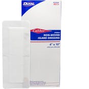 Non-Woven Island Dressing - Sterile, 25 Count,  4" x 10"