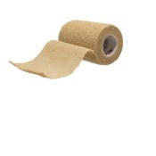 Cohesive Bandage Rolls - 3" x 5 yards, Tan