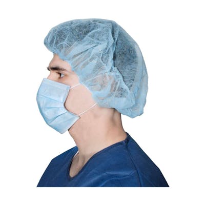 Bouffant Cap, Blue - 24"