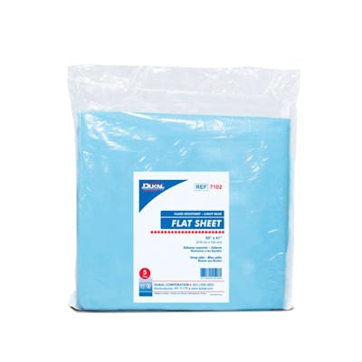 Disposable Flat Sheet - 85" x 41"