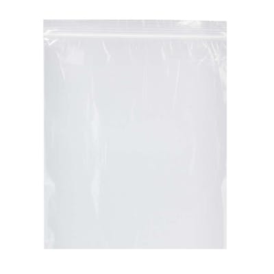 Zip Bags - Clear, 12" x 15", 1,000 per Case