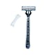Premium Disposable Razors - Pivot Head, Triple Blades - Blue and Gray (1 of 4)